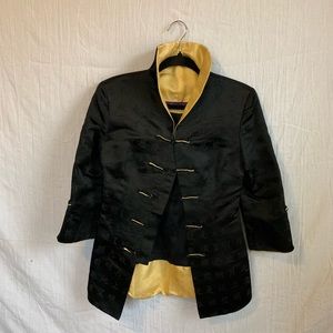 Womens fitted tradition Chinese Kimono Sz L